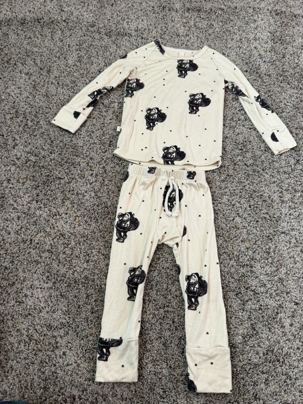 Childhoods Clothing Toddler Christmas Kris Kringle Rib Set - Size 18/24 Months